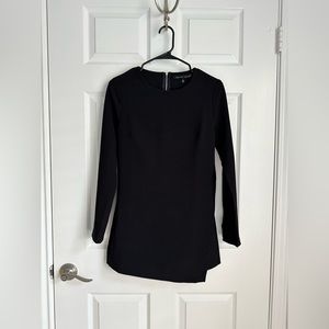 Black English Factory Skort Romper